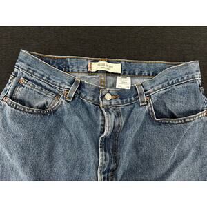 Levi's 505 Regular Fit Straight Leg Jeans Men's 36x34 Light Stonewash Denim